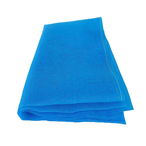 Image of UR LITTLE SHOP Fiberglass Mosquito Net for Windows 4 /7 Feet (120 /210 Cm) 47 /84 Inches 1 Year Guarantee Without Stitching (Blue Color) 200GSM
