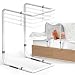 [Upgraded] Adjustable Heavy Duty Blanket Lifter - Blanket Cradle for Feet - Steel and Aluminum Lift Bar Support Frame on Bed for Neuropathy, Foot Cramp, Sensitive Feet, Surgery Recovery, Gout 20-28"