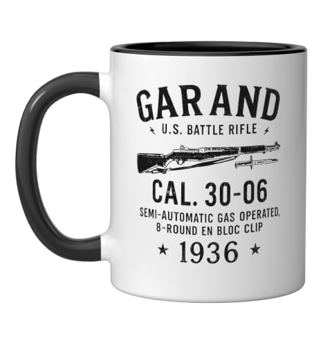M1 Garand WWII Vintage Ceramic Mug