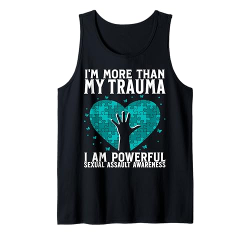 Support Sexual Assault Awareness Gifts for Survivors Women Camiseta sin Mangas