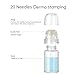 Serum Applicator Hydra Roller Derma Stamp Fine Touch Microneedling Roller Stamp 0.25mm (No Serum)