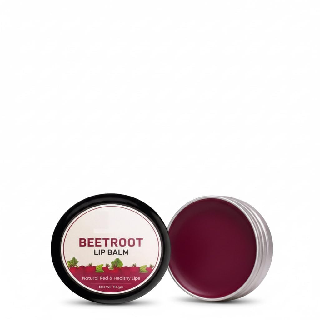 New Beetroot Lip Balm with SPF, Formulated with Beetroot Extracts, Olive Oil, Shea Butter, Vitamin E, and Avocado Oil, Best for both women, For Dry & Chapped Lips (10gm) Pk1-image-28