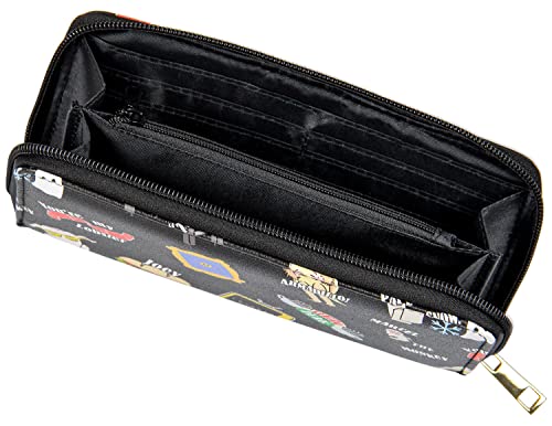 Bioworld FRIENDS The TV Series Allover Themed Designs Zip Around Wallet4