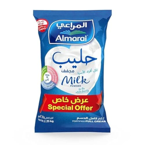 Almarai Full Cream Milk Powder, 2.25 kg, White
