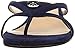 Unisa Women's T-Bar Flat Sandal, NV, 24.0 cm 2E