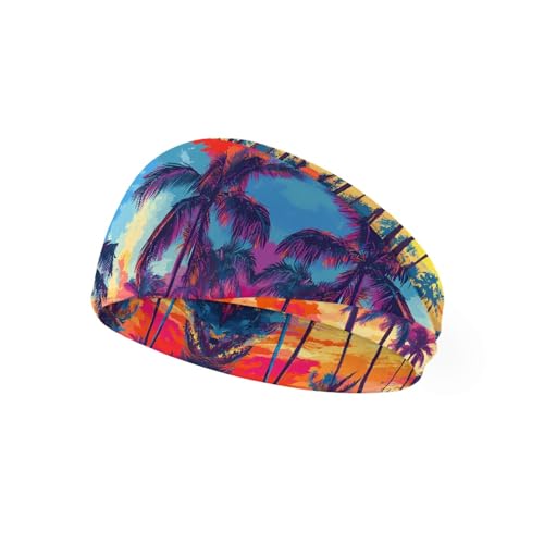 Kids Athletic Sweatbands Boys Non Slip Headbands for Children