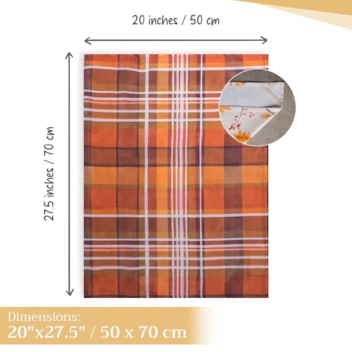 Maison d'Hermine Küchenhandtuch 100% Baumwolle (50 cm x 70 cm, Set von 3) – Ansicht 4