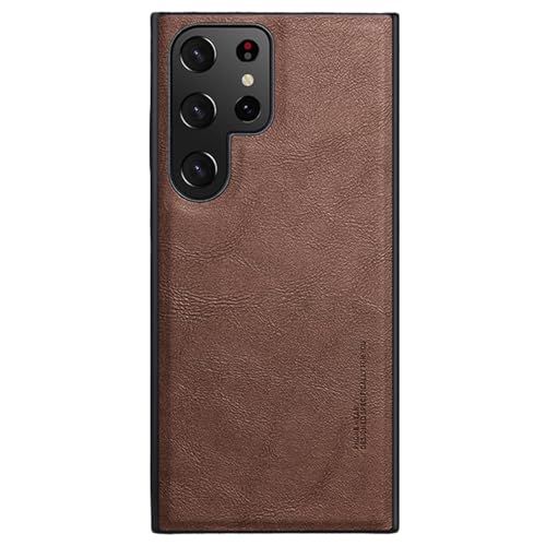 Étui fin en cuir pour Samsung Galaxy S26 Plus coque antichoc et caméra