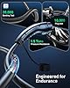 Evjuicion EV Charger 3 Pin Plug 6M, [2.3kW, 10A] EV Charger Cable Type 2 to 3 Pin Plug, IP67/IP65 Electric Car Charger Type 2 Charging Cable with Gun Holder & Carry Bag #5
