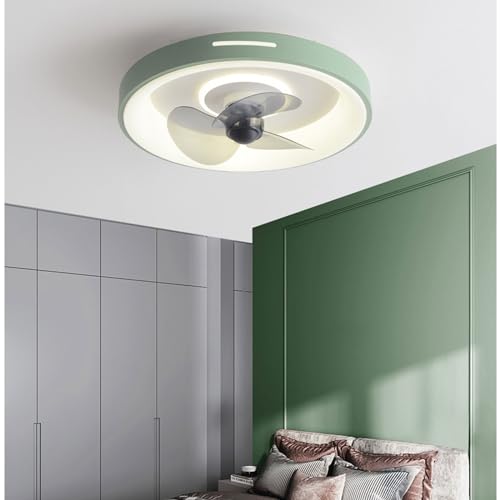 Plafonnier ventilateur LED 76W moderne dimmable avec télécommande silencieuse - 5