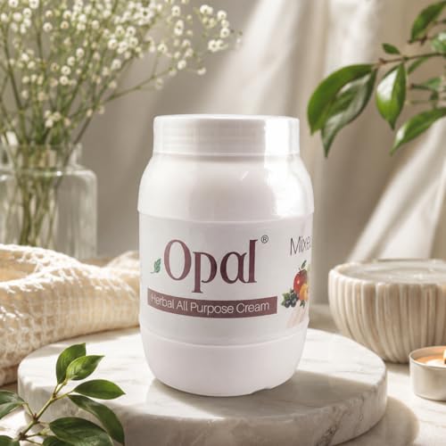 Image of OPAL Mixed Fruit Herbal All Purpose Cream for Deep Nourishing & Refreshing Moisturizing Cream - Hydrating & Revitalizing Skin Care Cream All Skin Types - 800gm