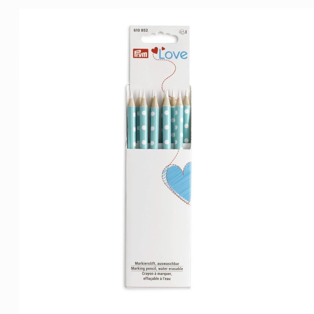 Prym Water Erasable Marking Pencils – Mint Color for Quilting & Sewing