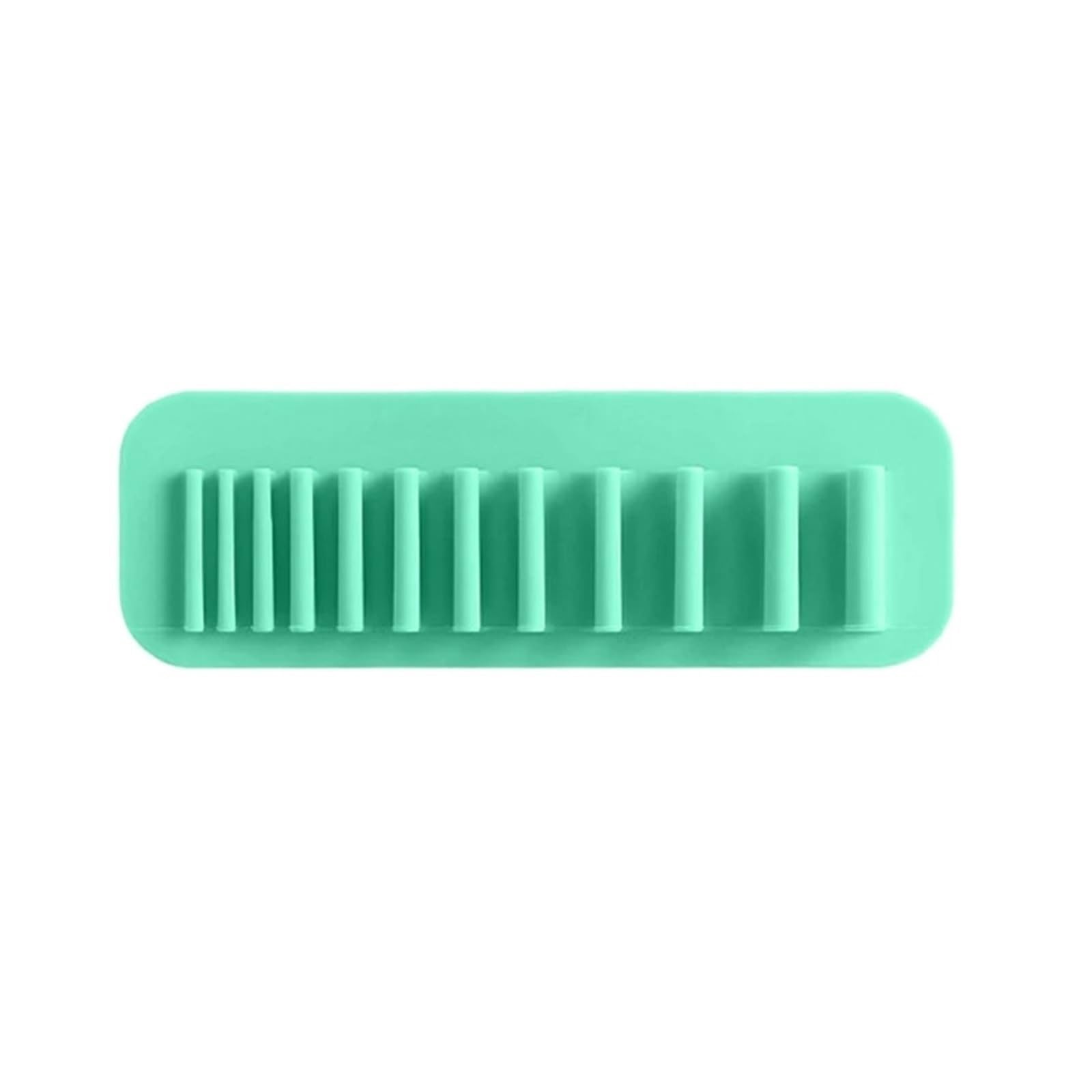 WLIHDB 2Pcs Soft Silicone Cosmetic Brush Storage Rack Wall-Mounted Makeup Drying Hanging Brushes Holder for Makeup Brushes(Color1)