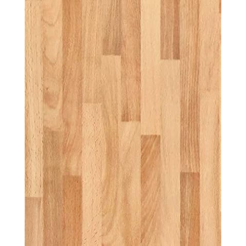Jeweluck Wood Contact Paper Peel and Stick Wallpaper 17.7inch × 118.1inch Faux Wood Peel and Stick Countertops Self Adhesive Contact Paper Waterproof Wood Wall Paper Decorative for Cabinets Vinyl Cover