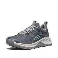 KEEN Women's Versacore WP Sneaker, Magnite Granite/Green, 9.5 US