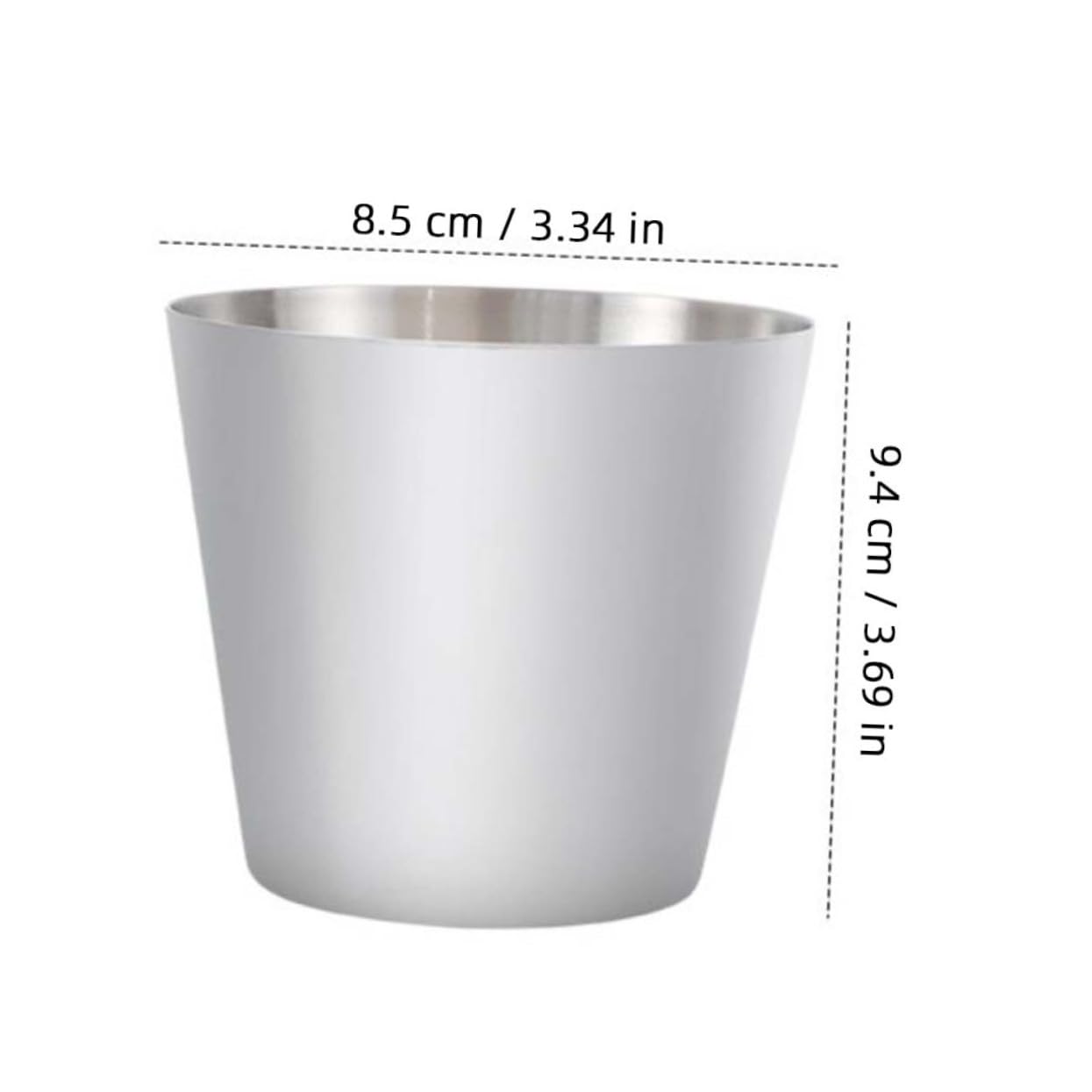 NAMOARLY French Fries Cup Reusable Container for Cold Beverages for Home Hotel Ktv and Parties