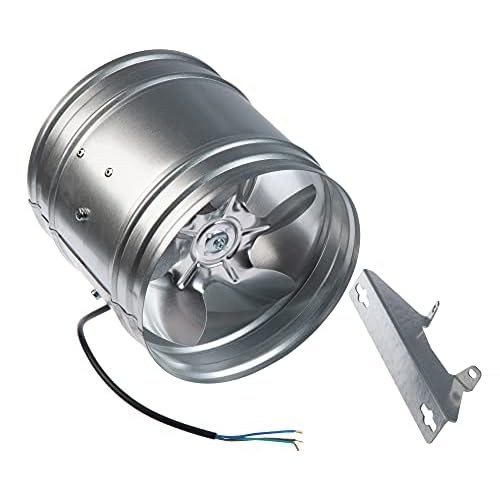 Ø 200mm Axial Rohrlüfter Rohrventilator Axiallüfter Wickelfalzrohr Zuluft - Abluft Lüfter 3 Axiallüfter 200mm Rohrlüfter Zuluft - Abluft Rohrventilator Lüfter - Abluftventilator