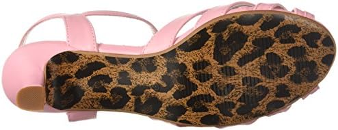 Bettie Page Women's BP300-LAYLA Heeled Sandal, Pink, 7 B US | Image 3