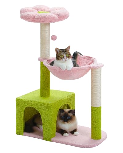 PEQULTI Flower Cat Tree, 36.6