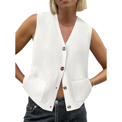 Saodimallsu Women’s Sleeveless Cardigan Cover