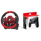 Hori Kart Racing Wheel Pro Deluxe NSW-228U Nintendo Switch/PC & Nintendo Switch Pro Controller
