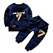 Puseky Toddler Baby Boys Girls Sweatshirt Tops+Pants Tracksuits Outfits Clothes (2T-3T)