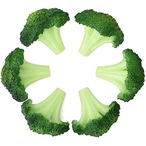 Hagao Fake Broccoli Slice Artificial Vegetables Cover