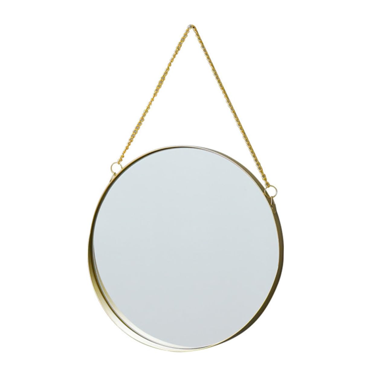 Miroir de maquillage rond sans percer pour éviter de trouer le carrelage