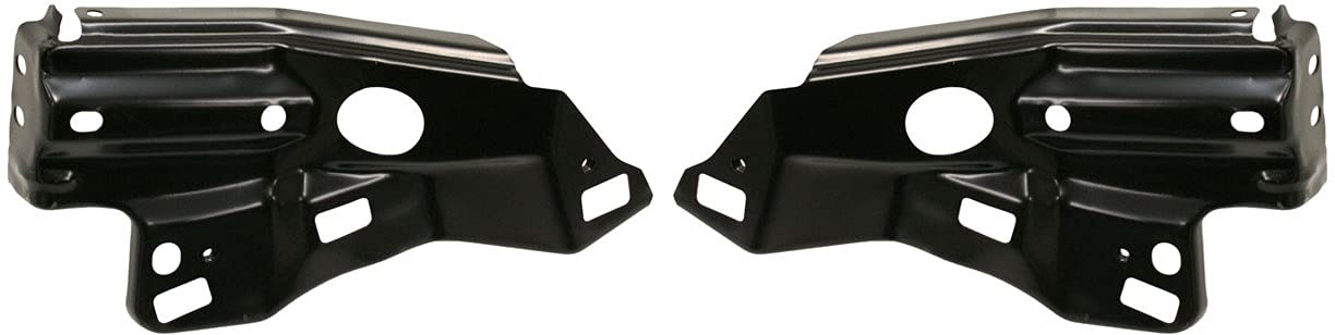 Evan Fischer Front, Driver and Passenger Side, Lower Bumper Bracket Set of 2 Compatible with 2008-2012 Ford Escape, Fits 2008-2011 Mercury Mariner