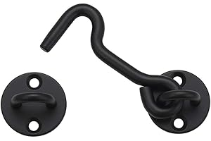 Privacy Hook and Eye Gate Latch Easy Lock for Outdoor Fence