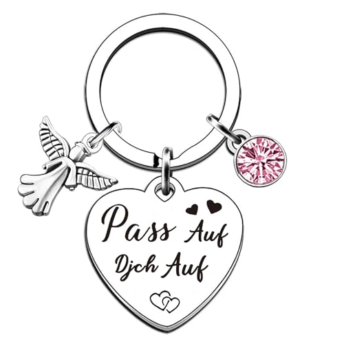 EFNHJF5 Glücksbringer Schlüsselanhänger Geschenke,geburtstagsgeschenk für frauen,Geschenke für freundin,Abschieds Geschenk,Motivations Geschenke