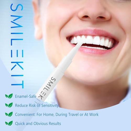 Image of Professional Teeth Whitening Pen - Transform Your Smile. Cost-Effective Set of 2 Pens ,Travel-Friendly and Precise Application for Whiter Teeth