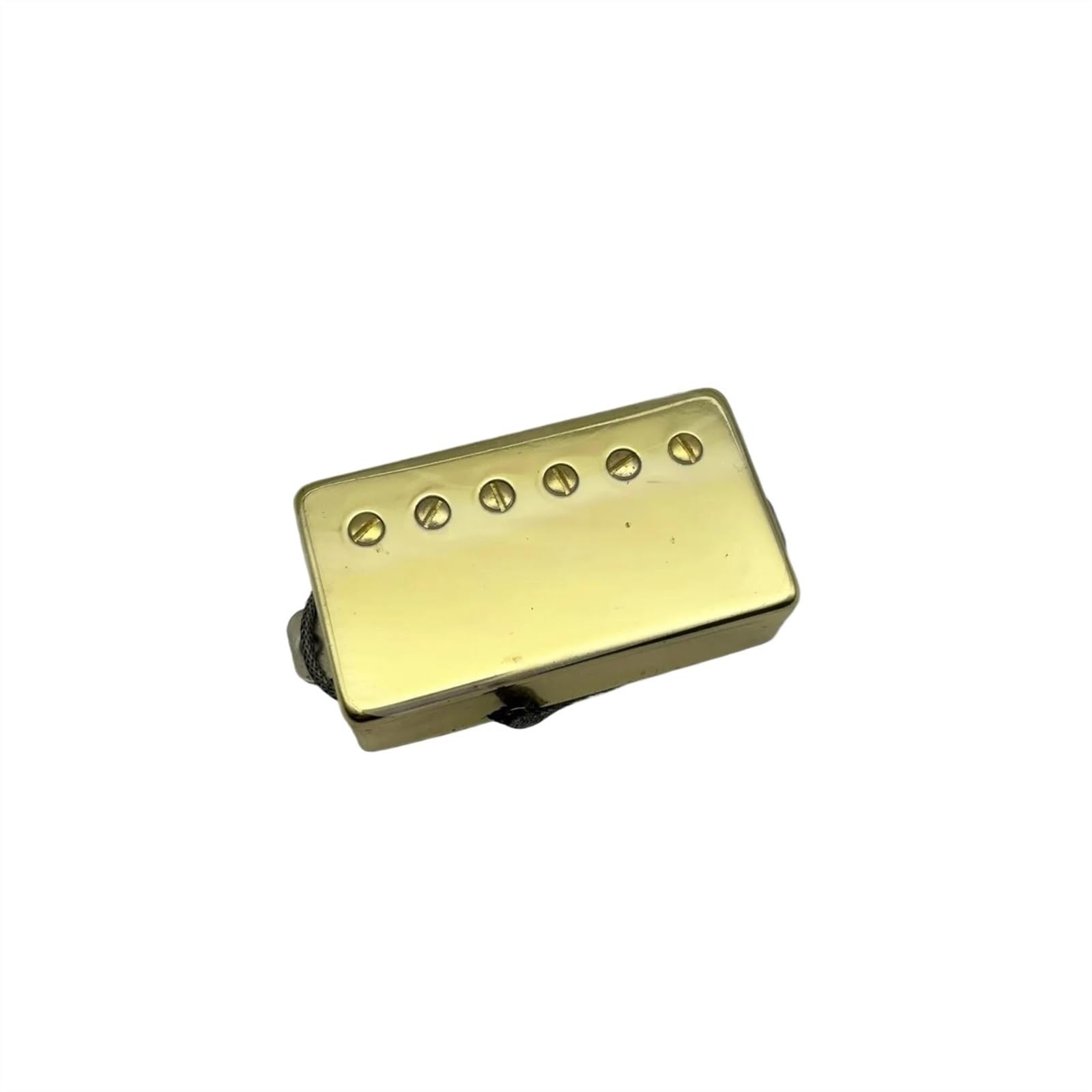 E-Gitarre Pickups Set Upgrade Gold Humbucker Alnico Pickup Bridge Neck Pickups Golden 1 Metallkabel Passend Für E-Gitarrenteile 1 Set (Color : Neck)