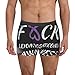 LKESMEOGP Fu-Ck leiomyosarcoma awareness Boxer Brief for Men Breathable Underwear Elastic Boxer Short Leggings Gifts For Boyfriend