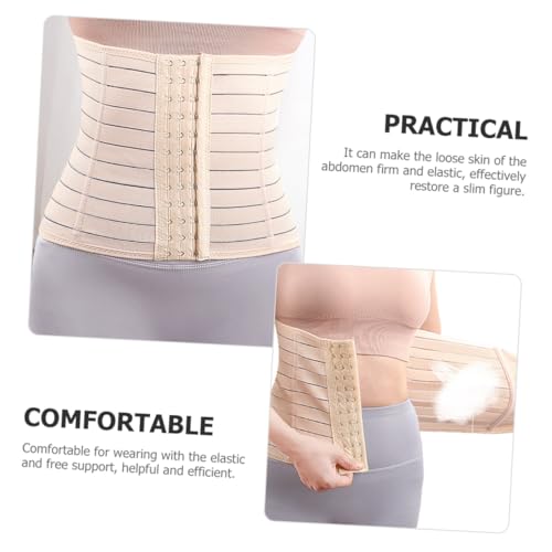 Faja abdominal postparto tamaño L color kaki miniatura 5