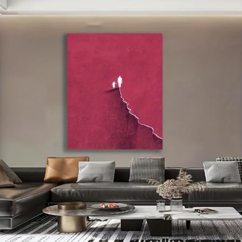 Cuadros abstractos minimalistas modernos láminas decorativas de 40x50cm estilo bohemio 6