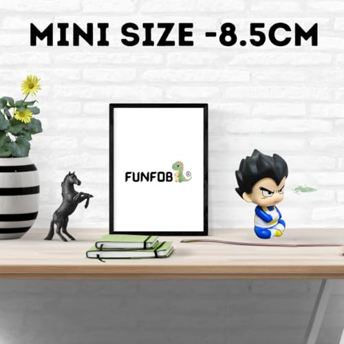 Image of FUNFOB Vegata Action Figure Mini Size Height -8.5cm Collectible PVC Multicolour | Vegeta -Look up