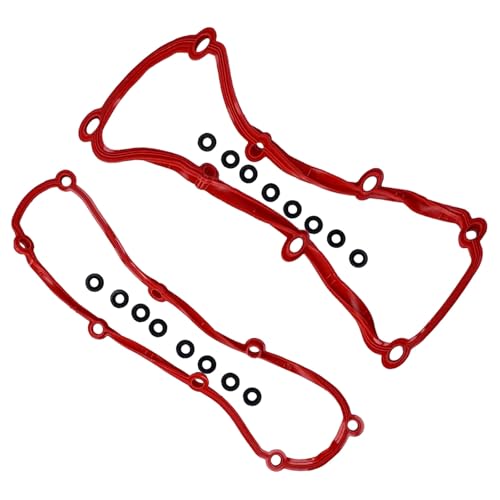 OTOZUM Guarnizioni Testata Motore Compatibile con Chrysler per Town per Country 2004 2005 2006 2007 2008 2009 2010 Set Guarnizioni Coperchio Valvola Motore Auto Sostituisci OEM: VS50599R Ricambi Auto