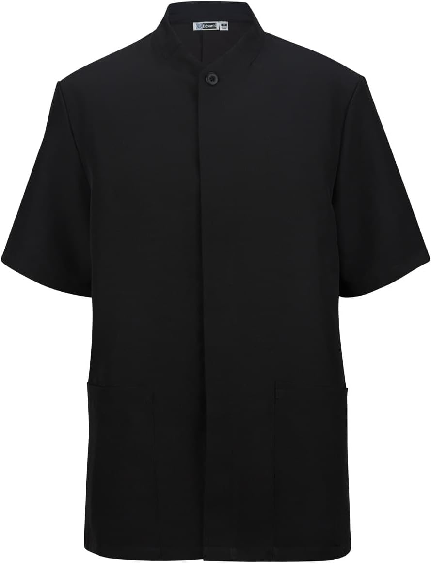 Edwards Garment Men's Hidden Placket Solid Tunic