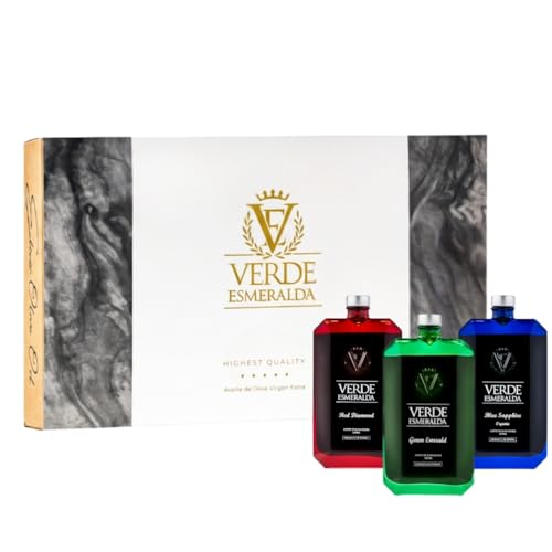 Aceite de oliva extra virgen Verde Esmeralda 1500 ml pack 3
