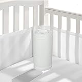 Fácil de instalar: nuestros protectores de malla para cuna de bebé son lo suficientemente largos como para cerrar el espacio entre las barras; cada extremo de ella se fija con un velcro para hacer que toda la instalación sea fácil y conveniente, y tiene una correa para que no se caiga fácilmente.