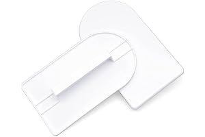 2-Piece Plastic Fondant Smoother Polisher and Icing Scraper Paddle Tool