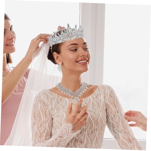Pendientes tiaras diadema de novia evita caídas en bodas 5
