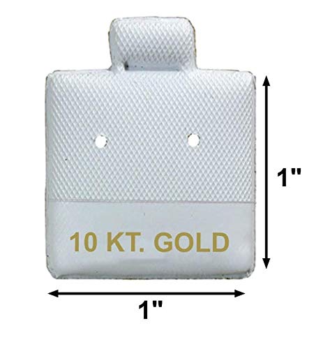 N'icePackaging - 100 Qty 10 KT Gold Imprinted White 1