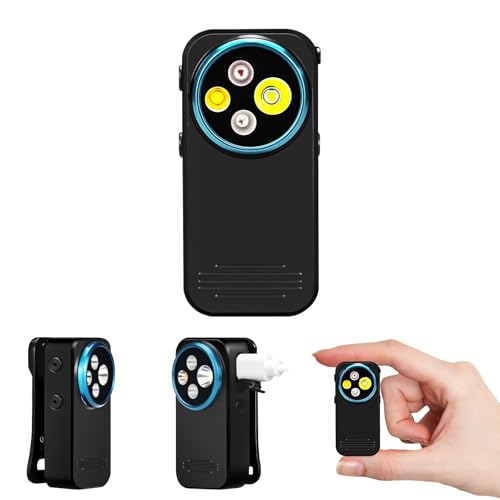 Lampe torche 600 lumens puissante et rechargeable avec base aimantée