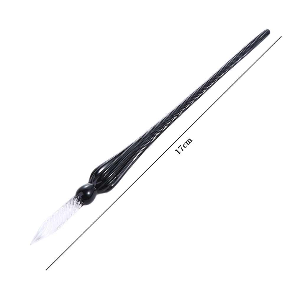 Stylo En Verre De Collection – Aun Auversy – Couleur Canal FM #a88ef2 – Neuf