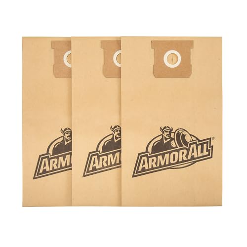 Armor All, AADBS 2.5-Gallon Wet/Dry Vacuum Dust Bags, 3-Pack