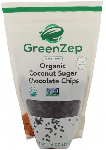 Coconut Sugar Organic Chocolate Chips for Baking...