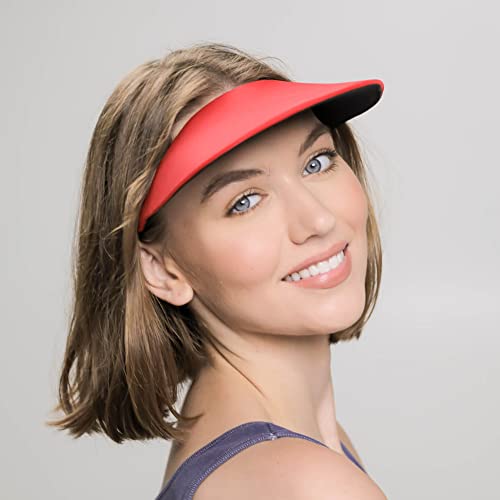 Image of No Headache Sun Visor for Women | Stylish, Lightweight Golf & Tennis Hat | UV Protection for Outdoor Sports & Travel