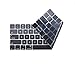 ProElife Grey Gradient Keyboard Cover Ultra Thin Keyboard Protector Skin for MacBook Pro with Touch Bar 13-inch 15-inch (Model A2159, A1989, A1990, A1706, A1707) (2019 2018 2017 2016) (Ombre Grey)